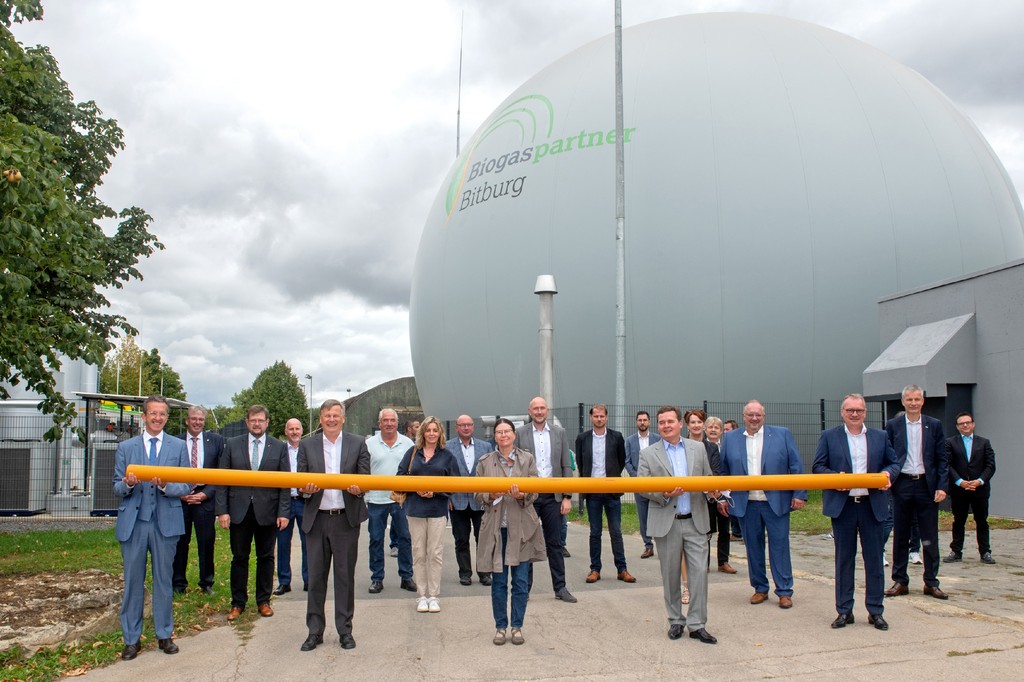 Offizielle Inbetriebnahme der Biogasaufbereitungsanlage Bitburg (c) SWT