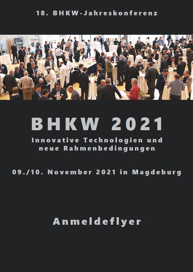 BHKW-Kongress 2021 in Magdeburg