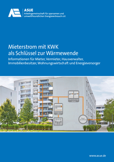 ASUE Broschüre Mieterstrom mit KWK als Schlüssel zur Wärmewende